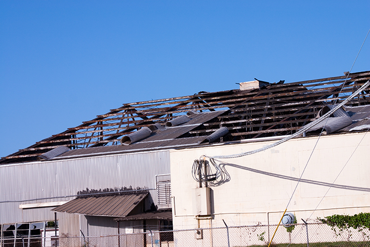 Property Insurance - Roof Damage Image