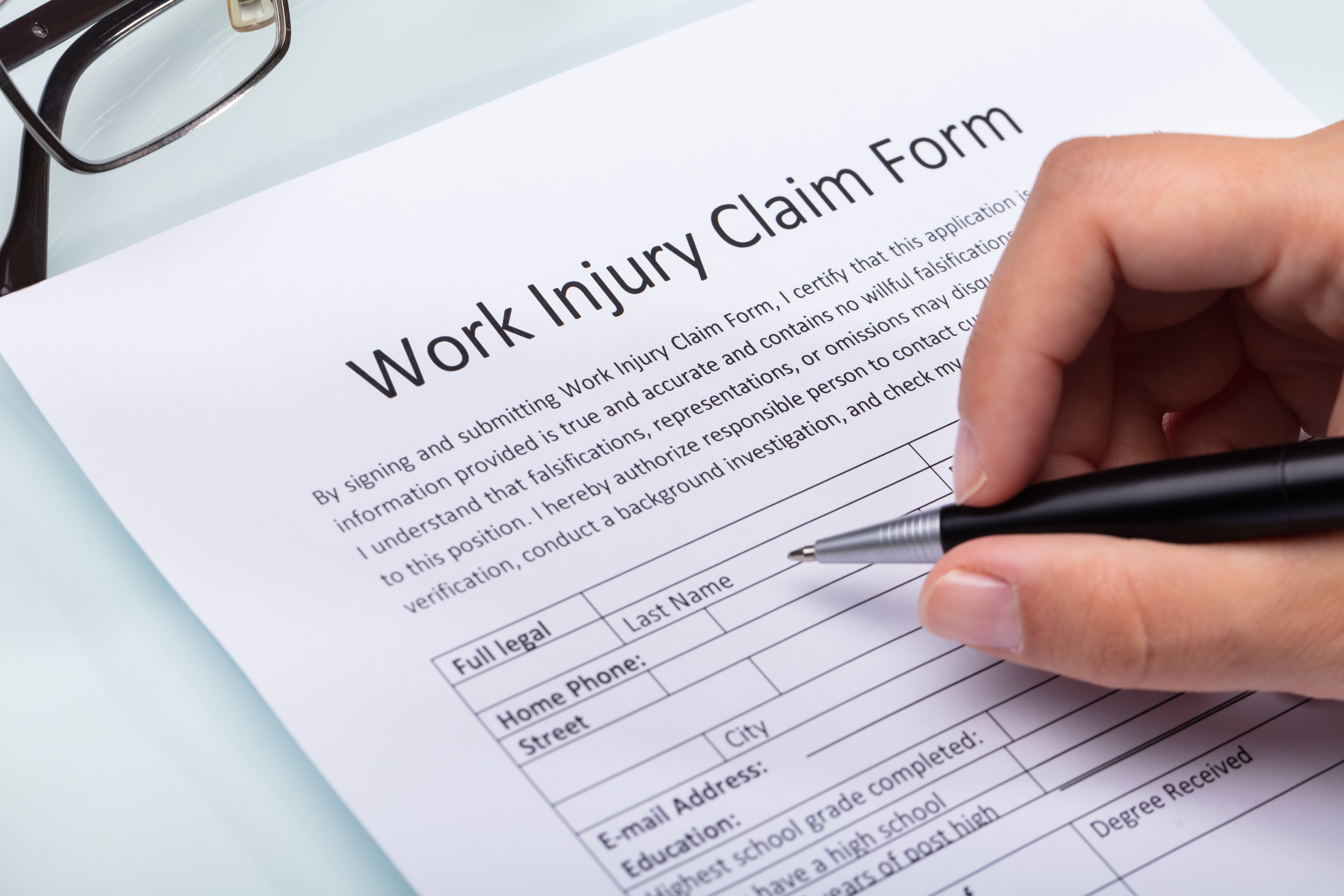 Employee Compensation - Completing A Form